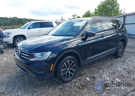 2021 Volkswagen Tiguan 2.0T Se/2.0T Se R-Line Black/2.0T Sel from USA, damaged, VIN 3VV3B7AX2MM099162